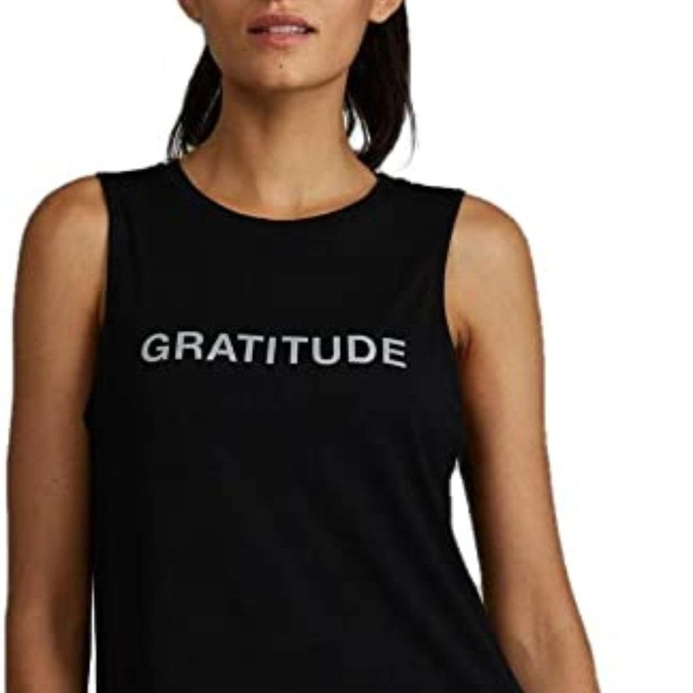 BNWT Noli Yoga 'Gratitude' Tank